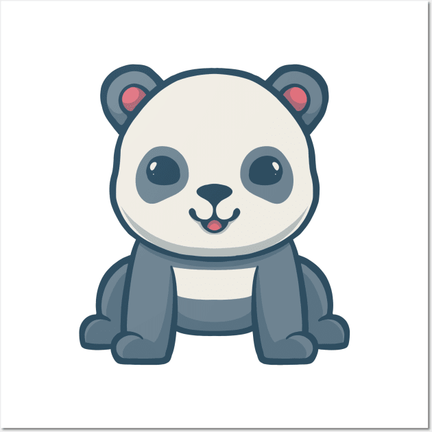 CUTE PANDA Wall Art by BERKAH SERAWUNG